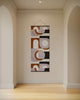 Large Retro Geometric Shape Tapestry