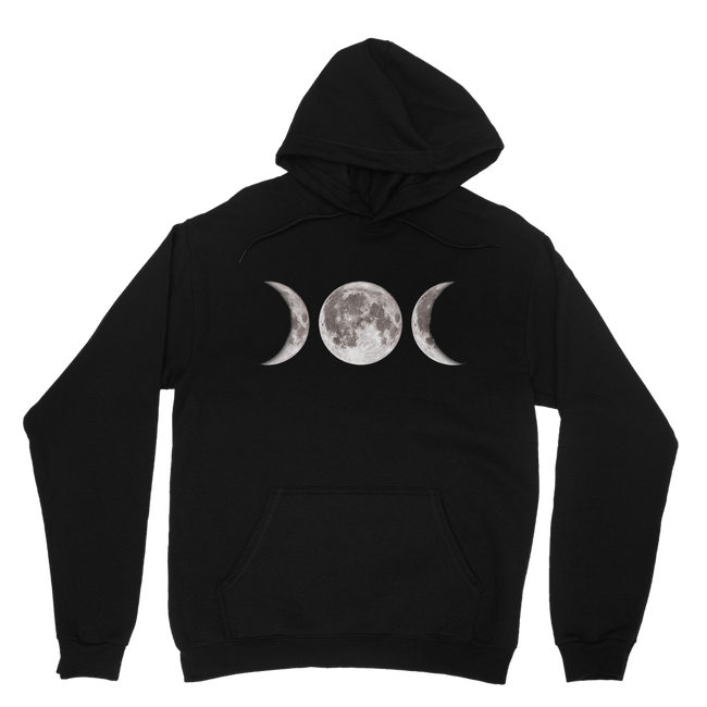 Triple Goddess Classic Hoodie | Super Soft Ethically Made Lunar Print