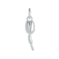 Tulip Flower Silver Charm