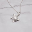 Turtle Silver Charm