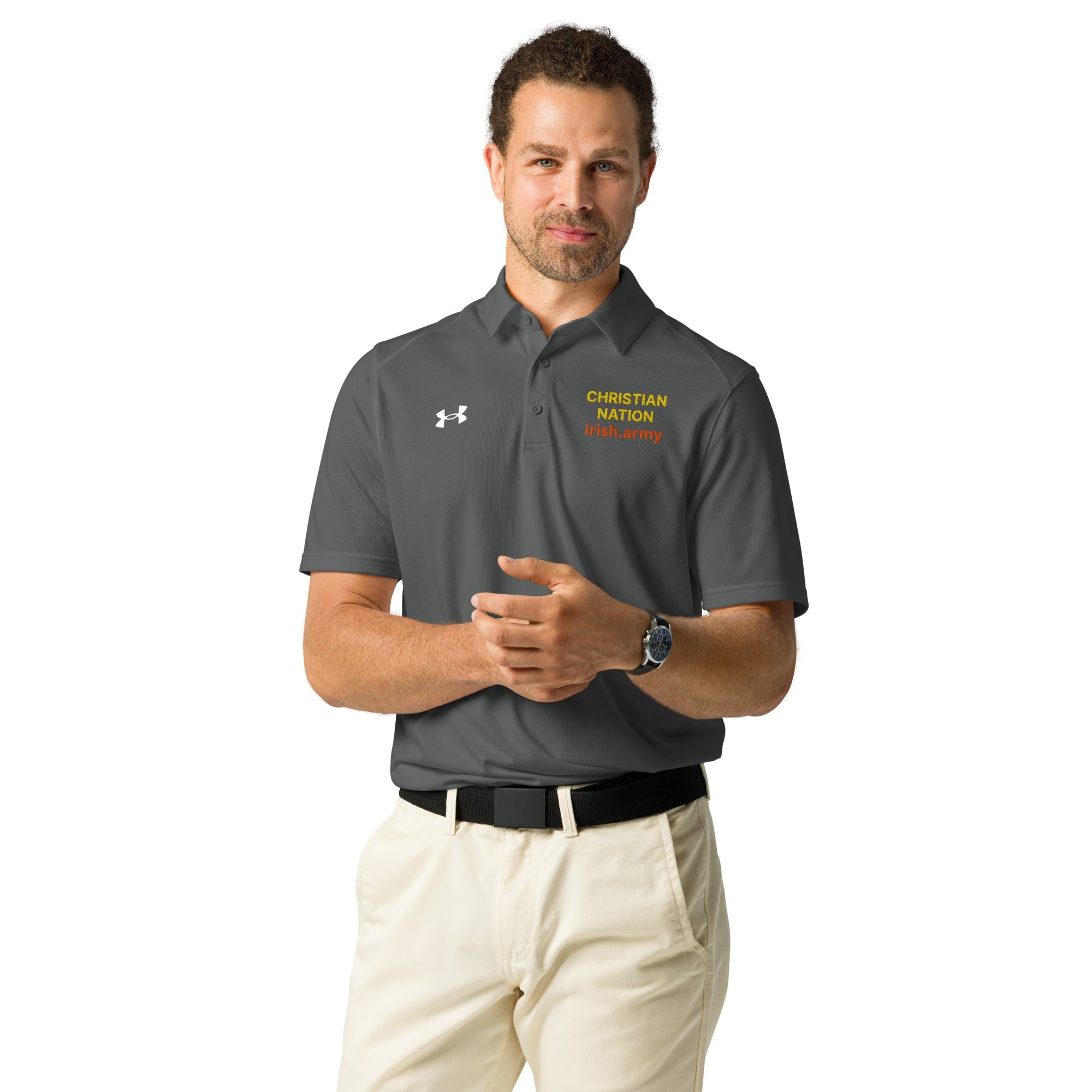 Nación Cristiana - Polo para hombre Under Armour®