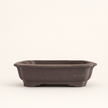 Unglazed Bonsai Pot Rectangle | 26cm x 20cm x 6cm | YB1127