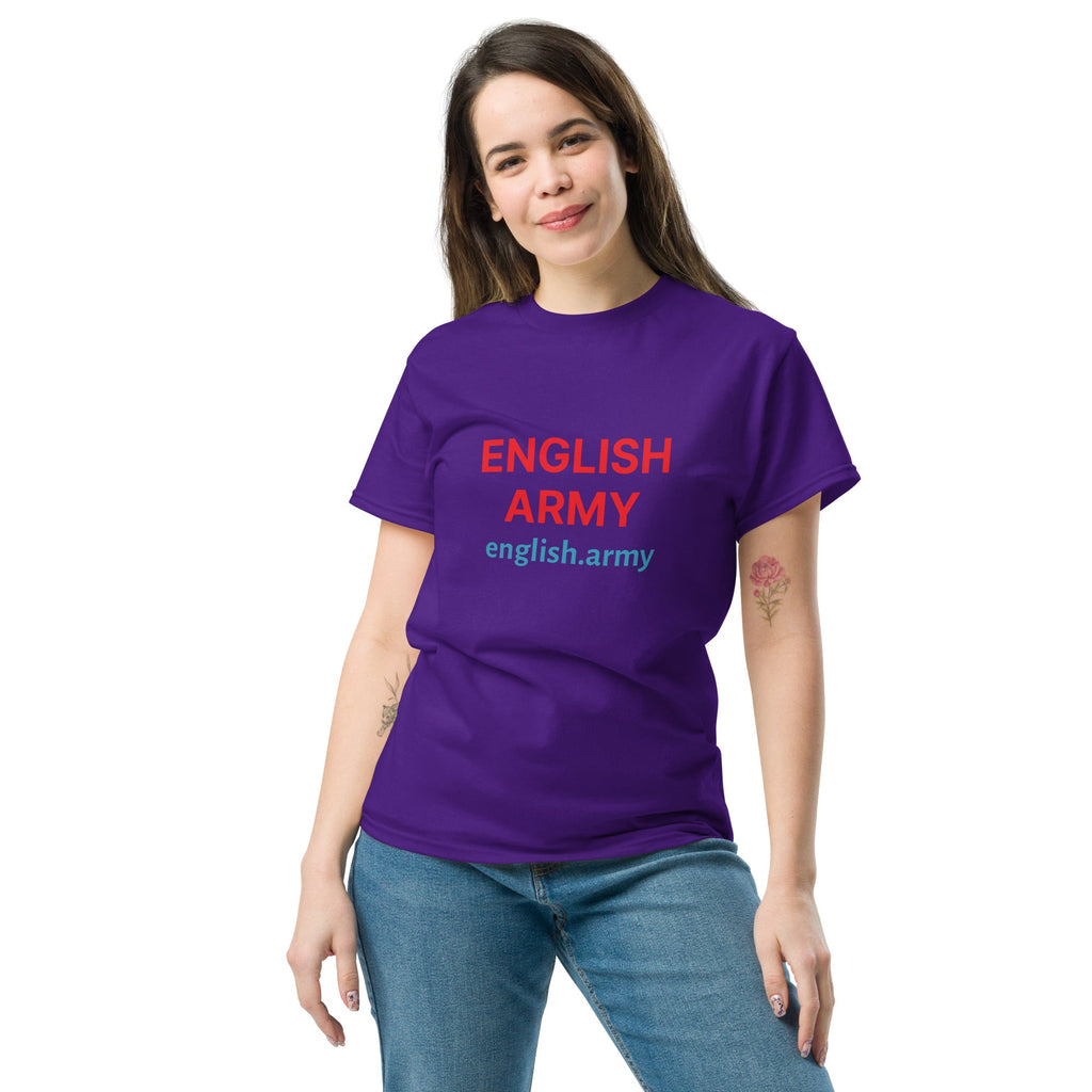 ENGLISH ARMY - Unisex Classic Tee