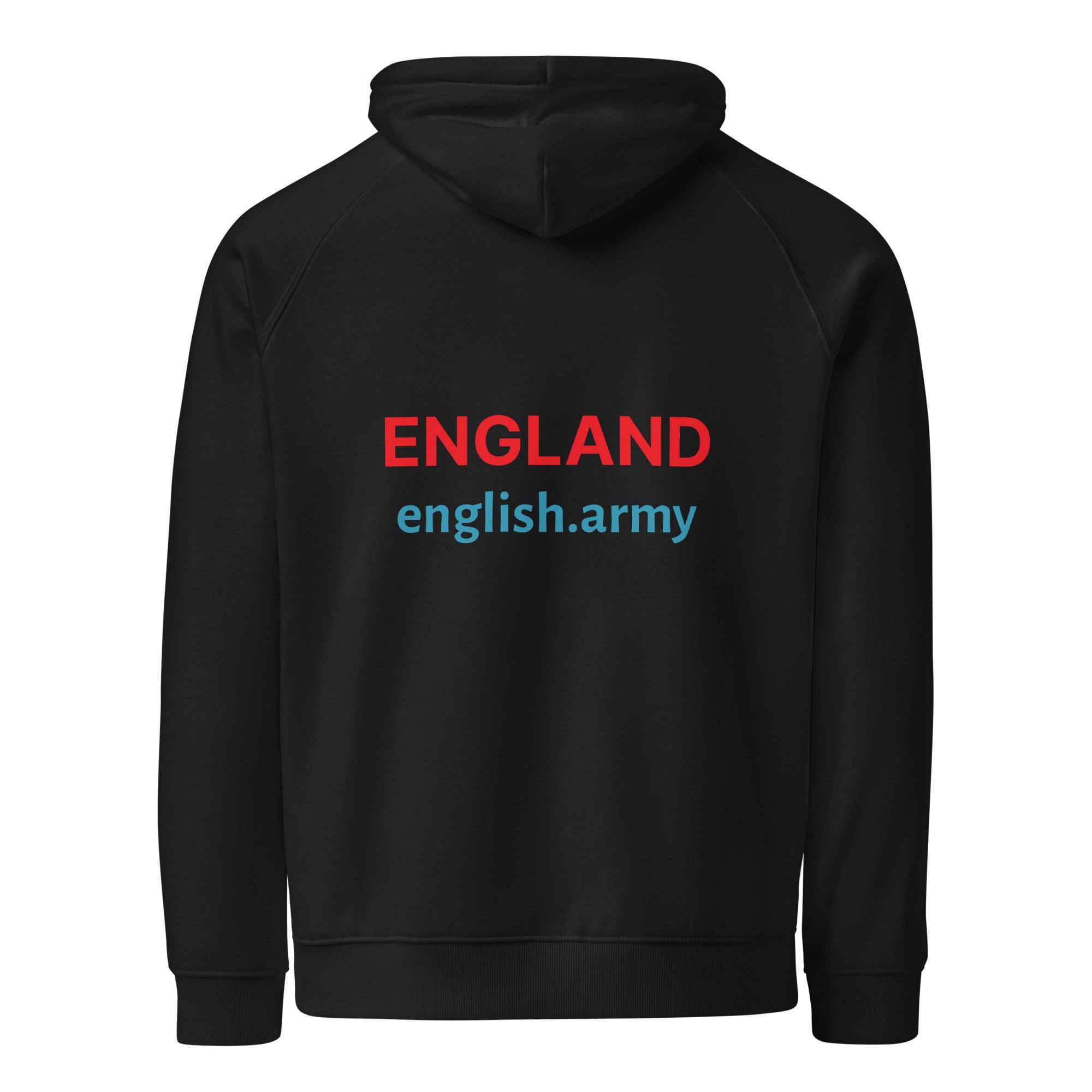ENGLAND - Unisex Eco Raglan Hoodie