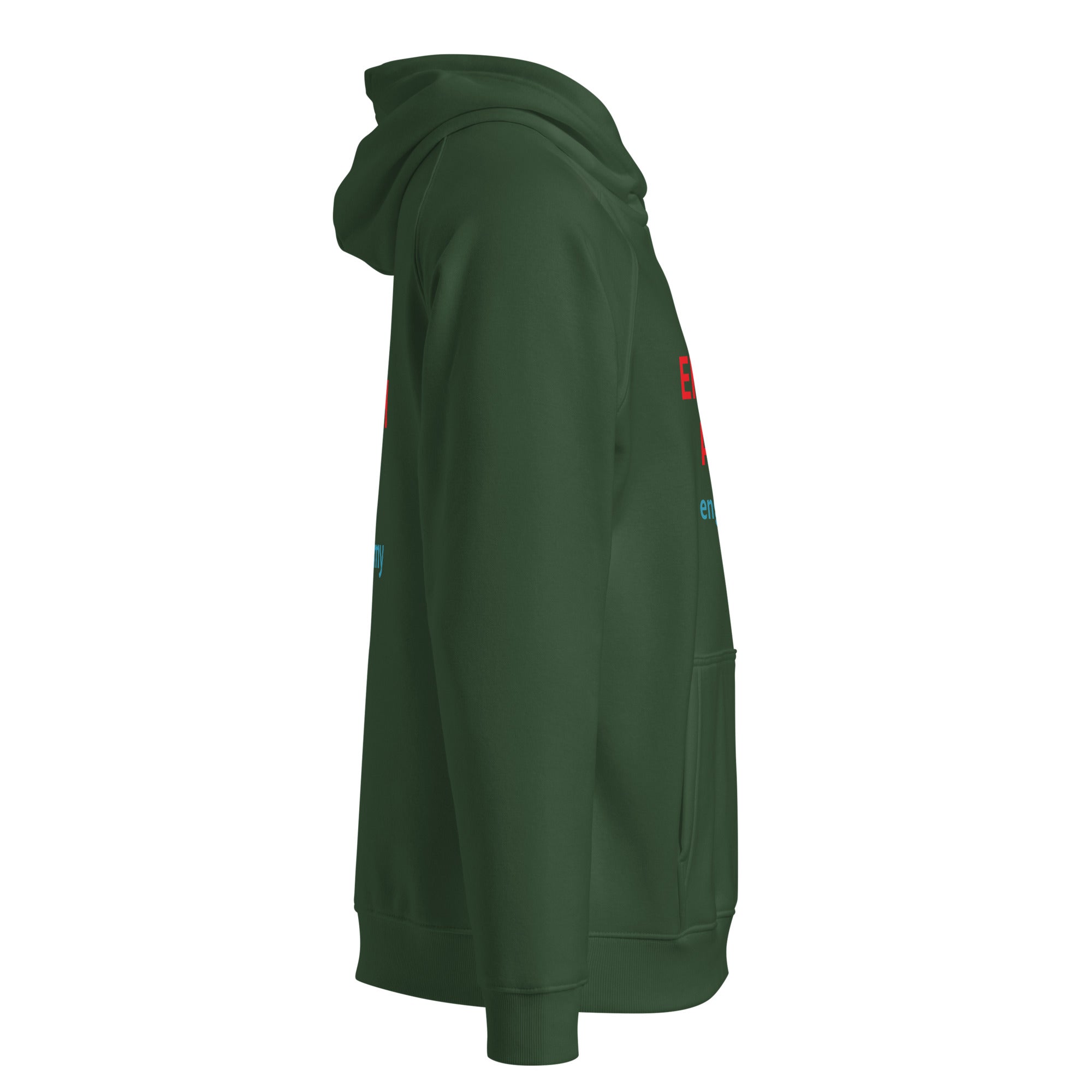 ENGLISH ARMY - Unisex Eco Raglan Hoodie