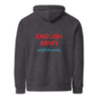 ENGLISH ARMY - Unisex Eco Raglan Hoodie