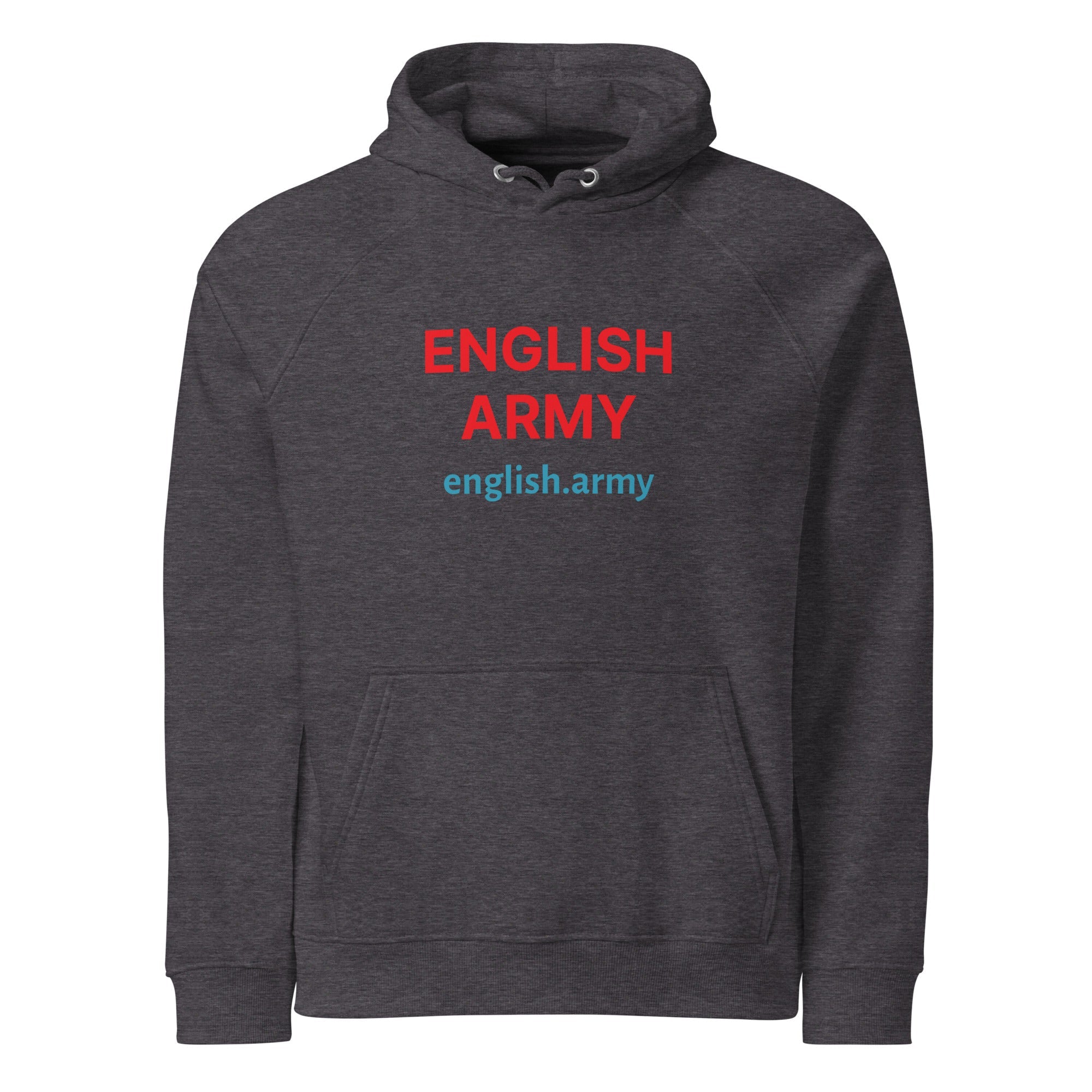ENGLISH ARMY - Unisex Eco Raglan Hoodie