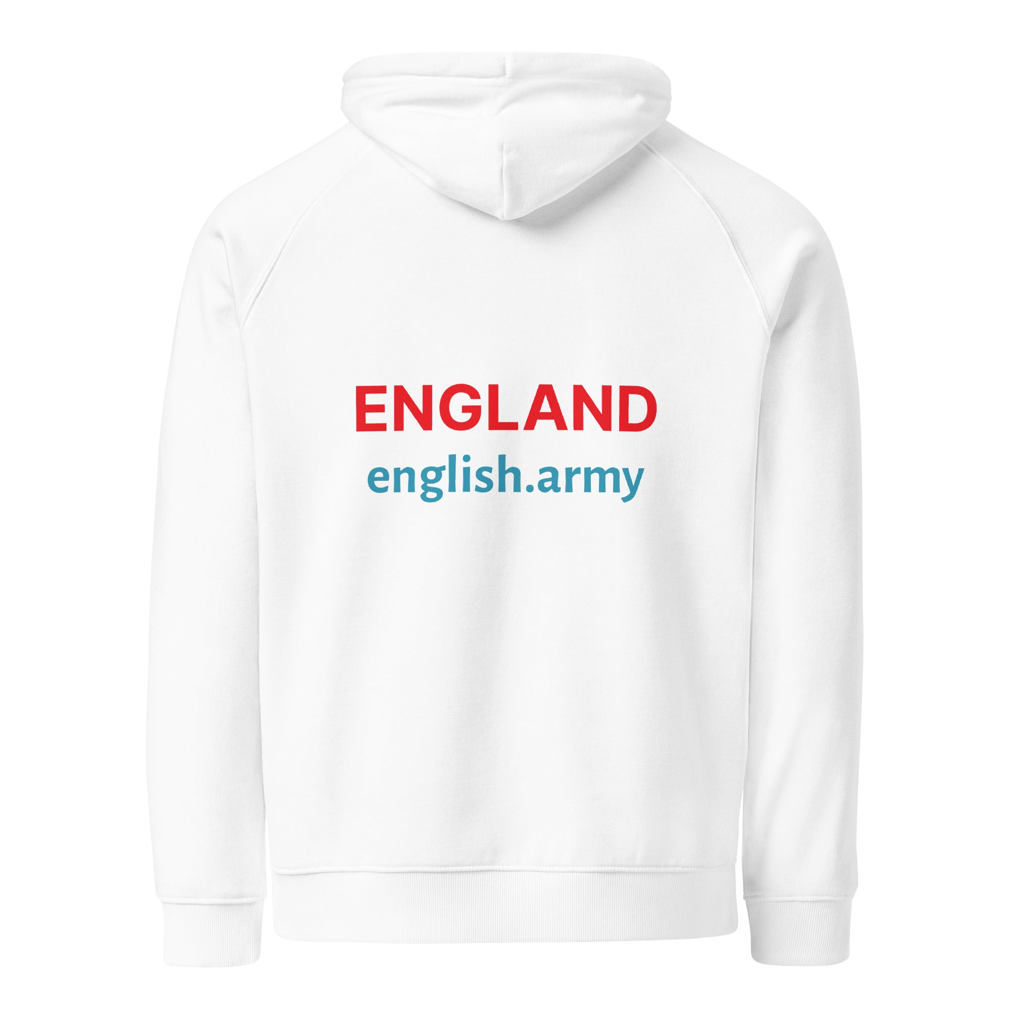ENGLAND - Unisex Eco Raglan Hoodie