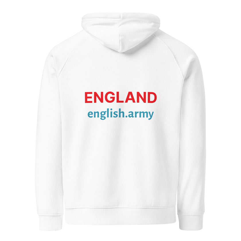ENGLAND - Unisex Eco Raglan Hoodie
