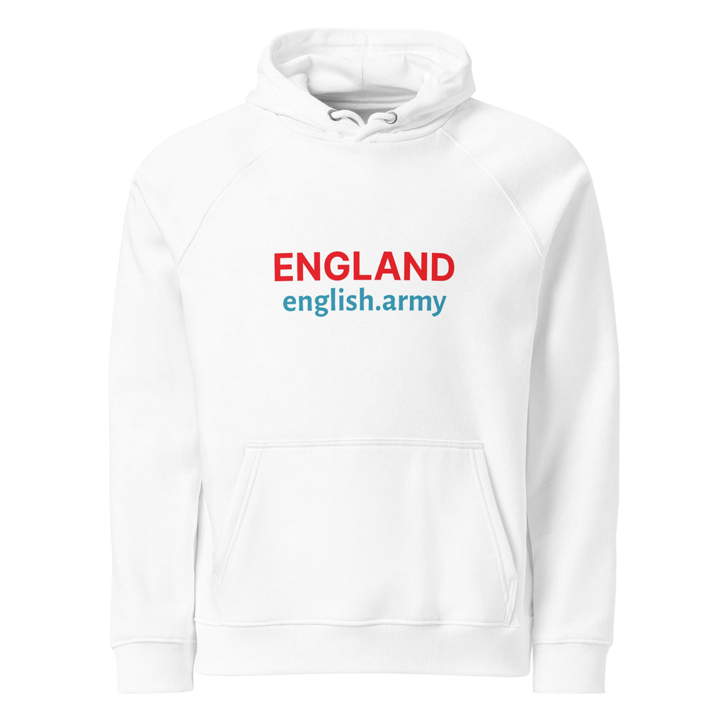 ENGLAND - Unisex Eco Raglan Hoodie