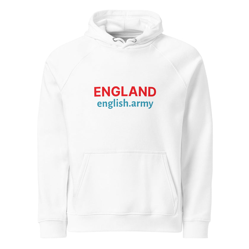 ENGLAND - Unisex Eco Raglan Hoodie