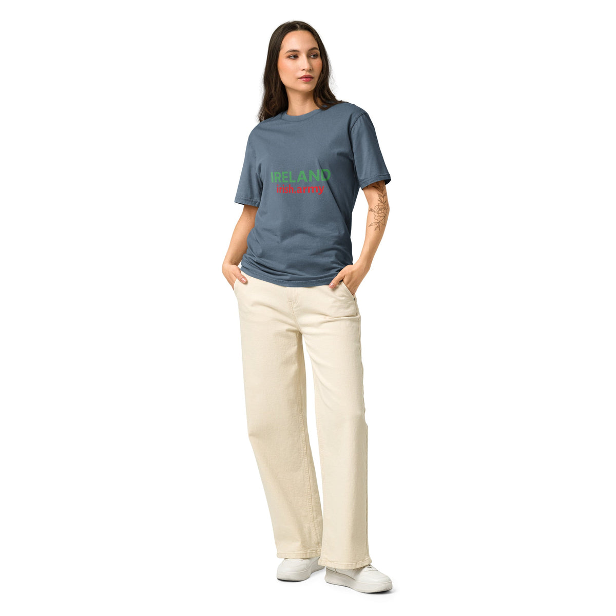IRELAND - Unisex Garment Dyed Creator 2.0 Vintage T-Shirt | Stanley/Stella SATU041