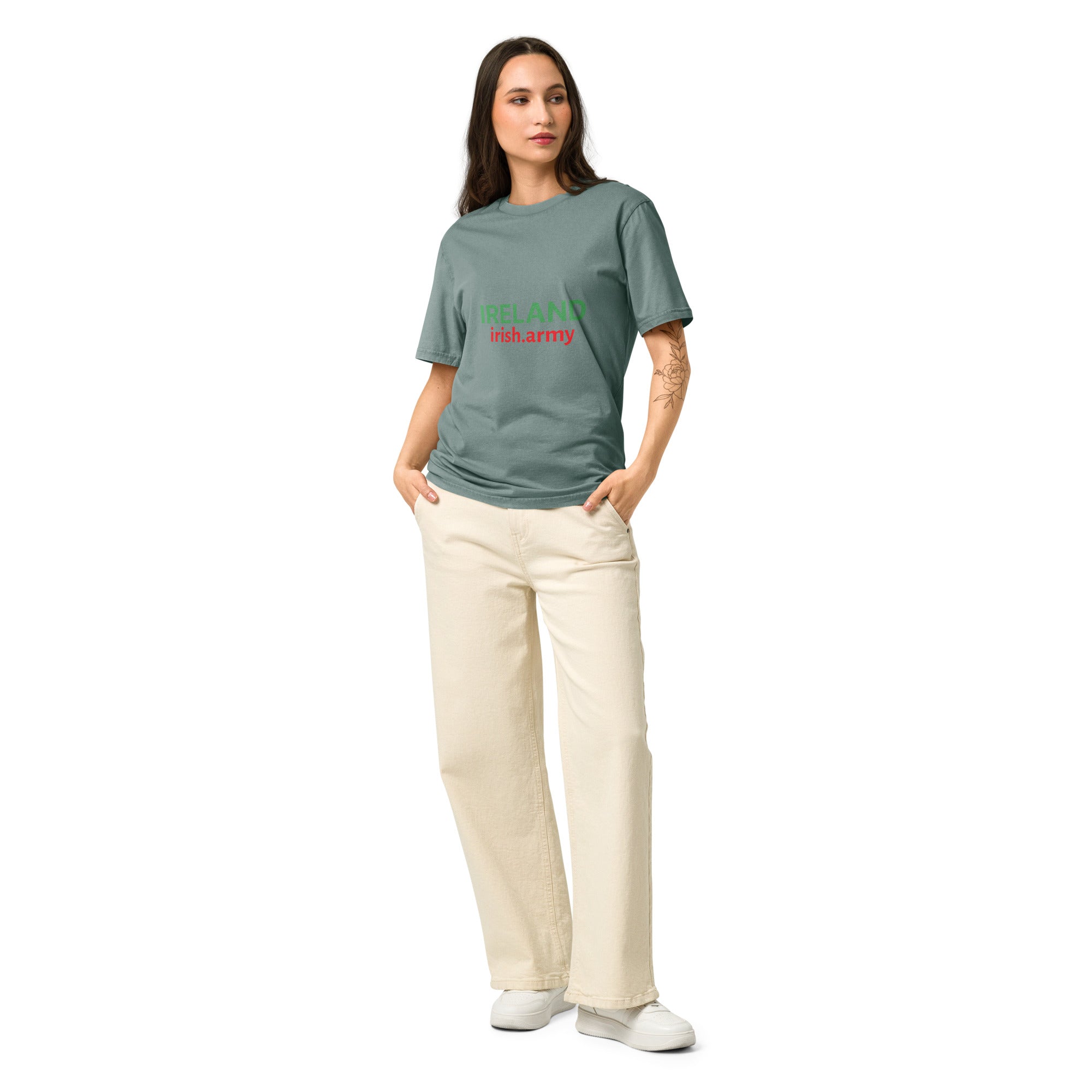 IRELAND - Unisex Garment Dyed Creator 2.0 Vintage T-Shirt | Stanley/Stella SATU041