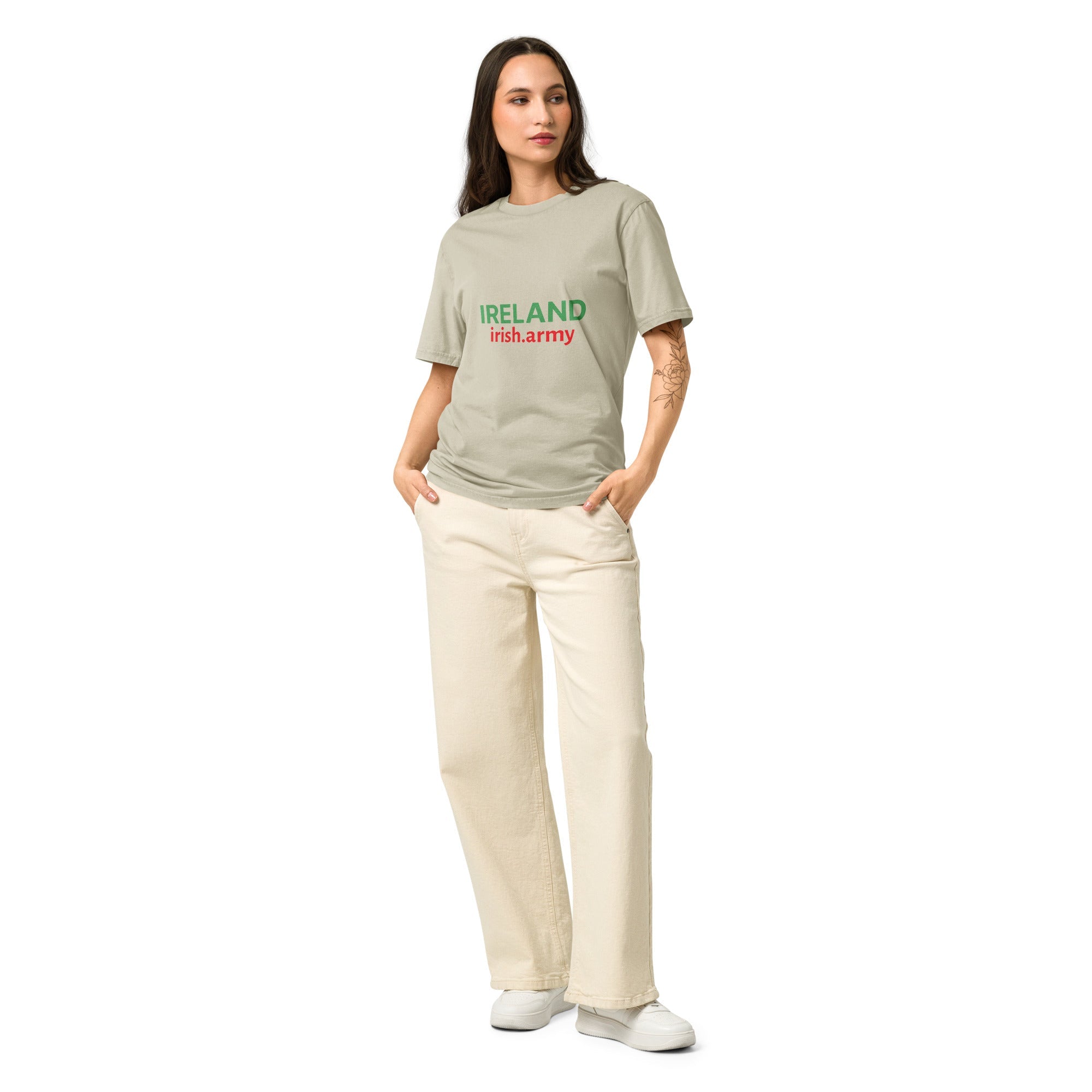 IRELAND - Unisex Garment Dyed Creator 2.0 Vintage T-Shirt | Stanley/Stella SATU041