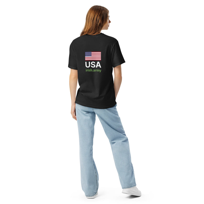 USA - Unisex Garment-dyed Heavyweight T-shirt