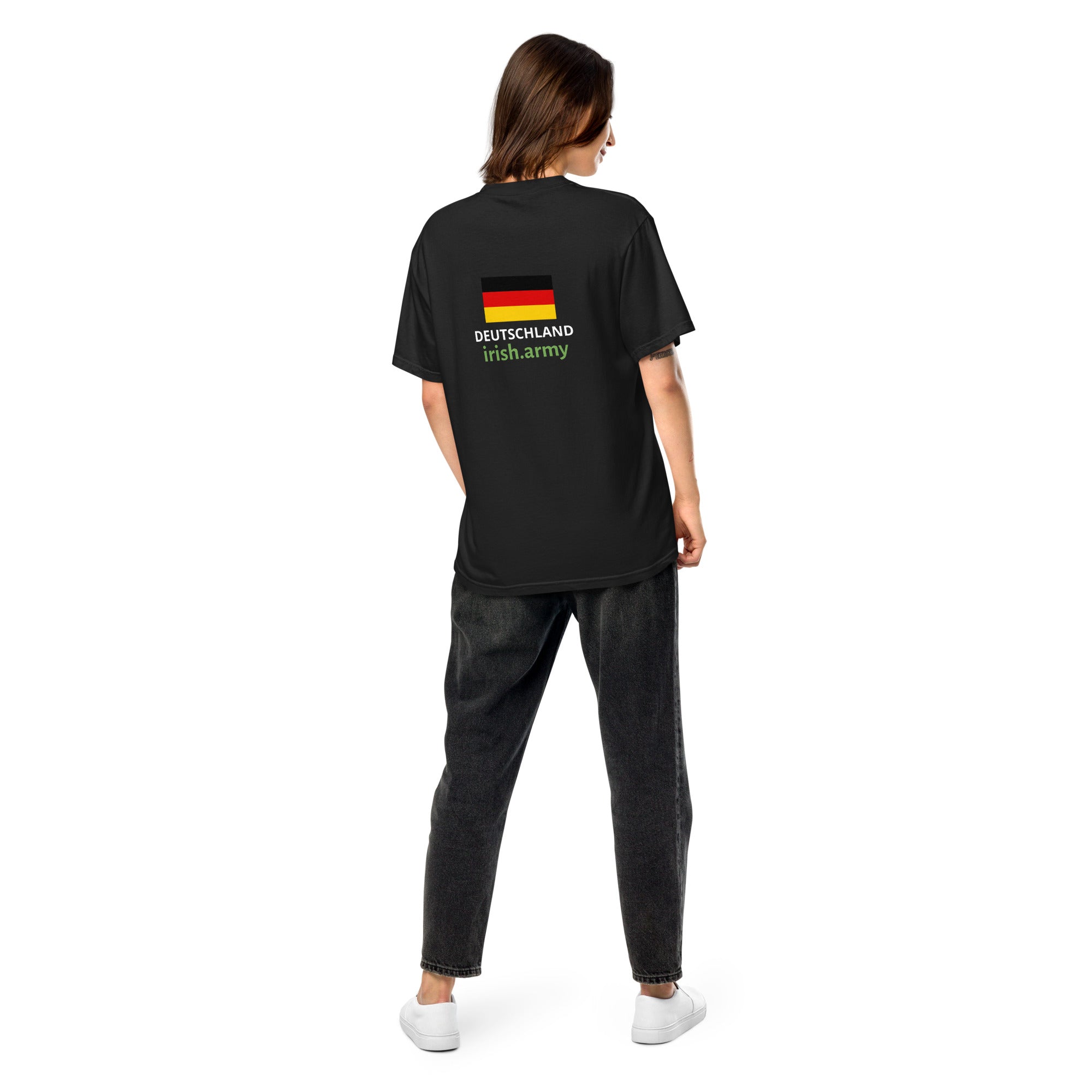Deutschland - Unisex Garment-dyed Heavyweight T-shirt