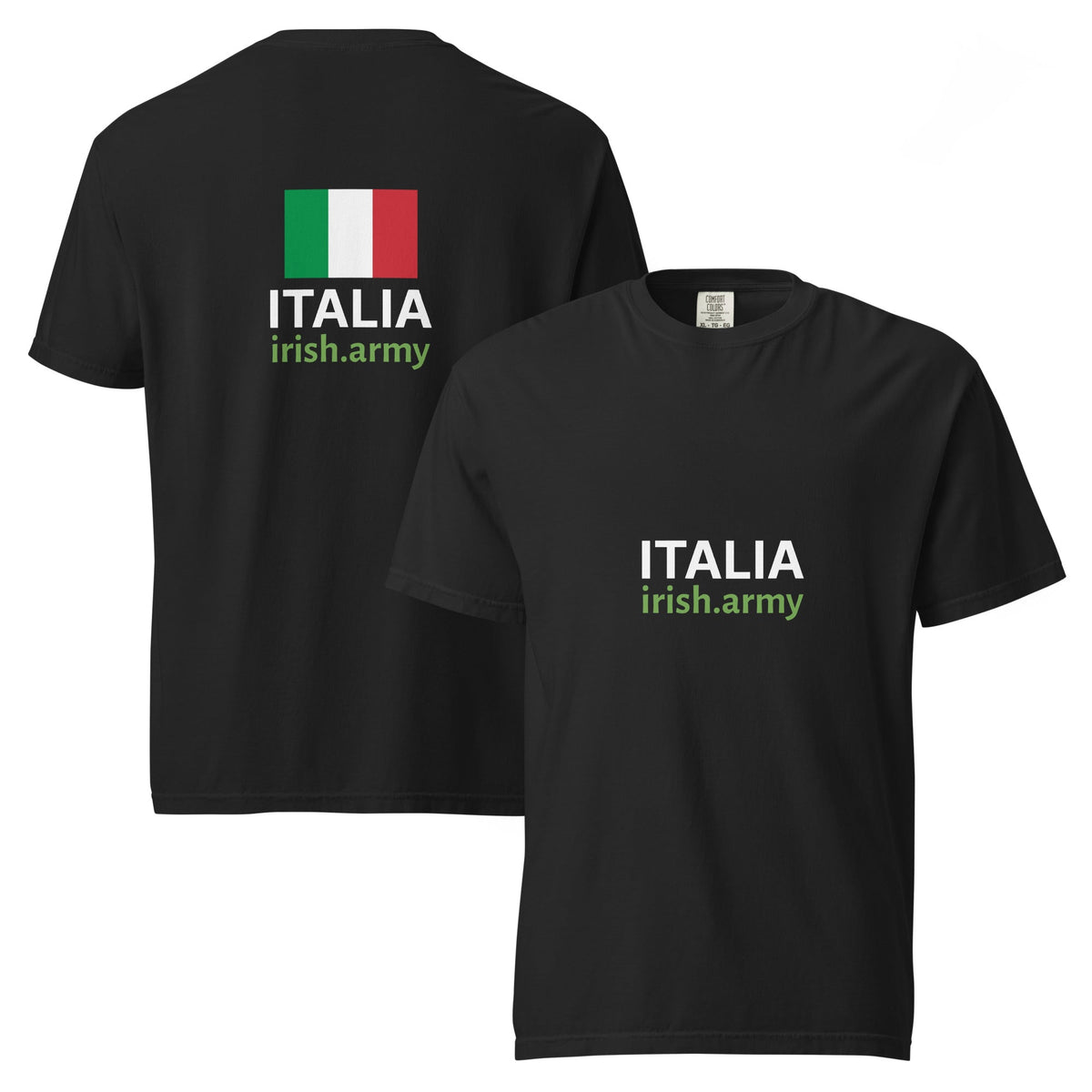 Italia - Unisex Garment-dyed Heavyweight T-shirt