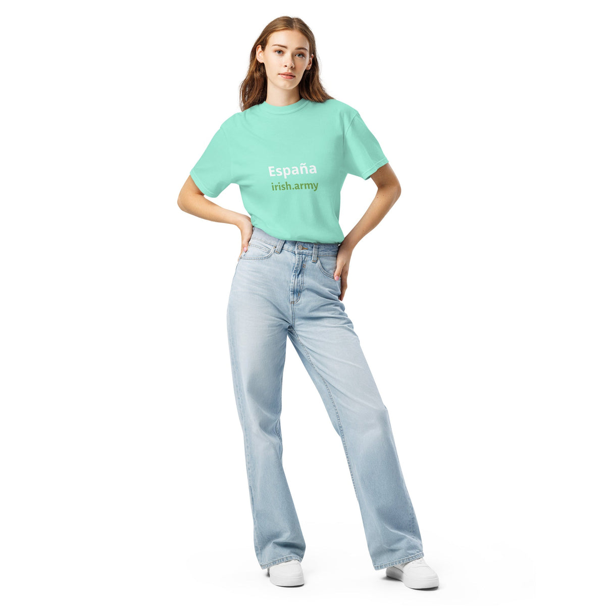 España - Unisex Garment-dyed Heavyweight T-shirt