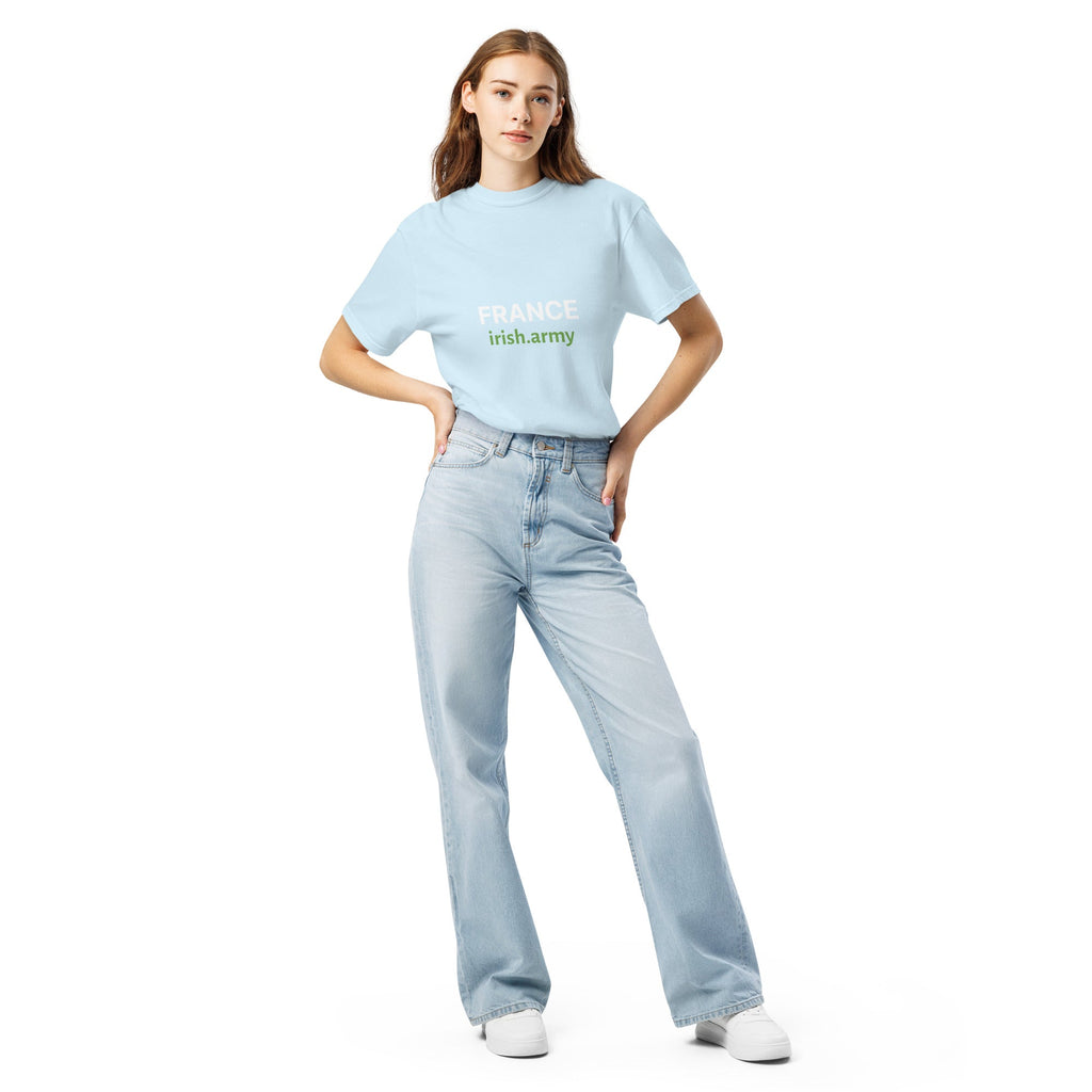 France - Unisex Garment-dyed Heavyweight T-shirt