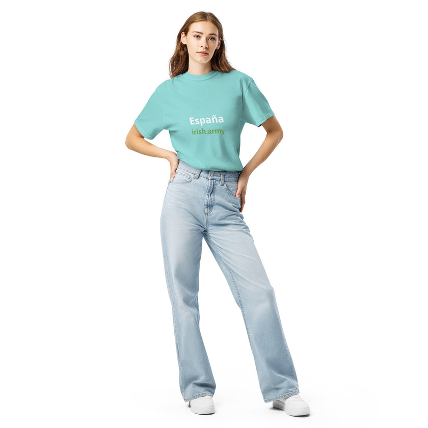 España - Unisex Garment-dyed Heavyweight T-shirt