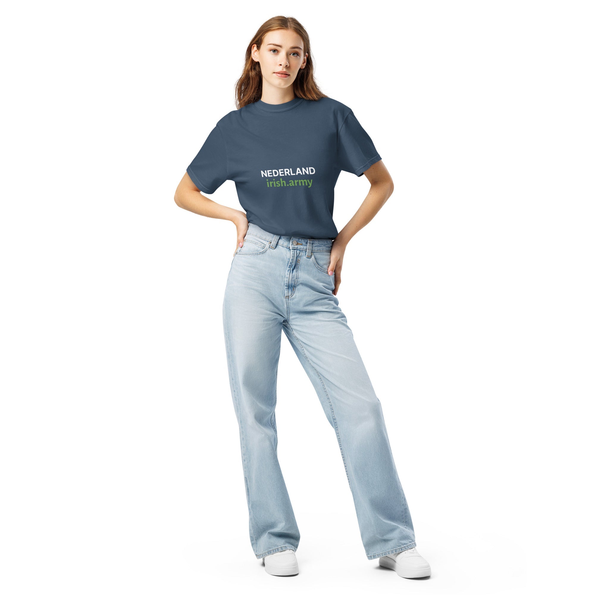 Niederlande – Unisex Garment-dyed Heavyweight T-Shirt