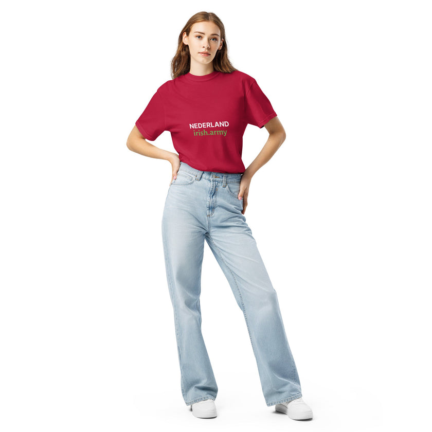 Niederlande – Unisex Garment-dyed Heavyweight T-Shirt