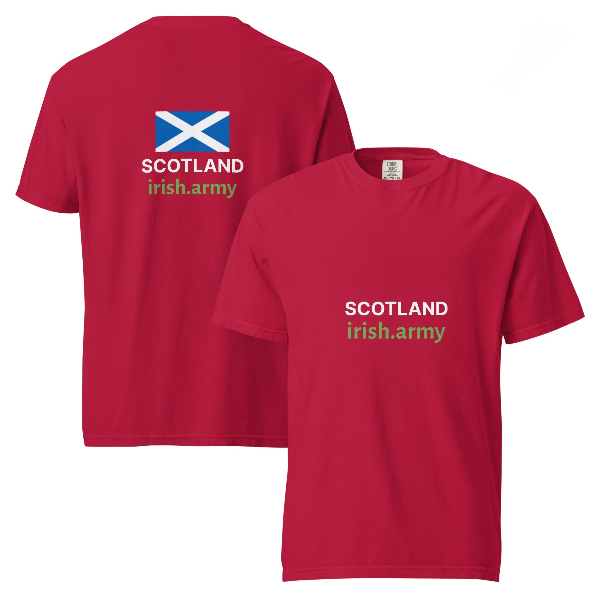 Scotland - Unisex Garment-dyed Heavyweight T-shirt