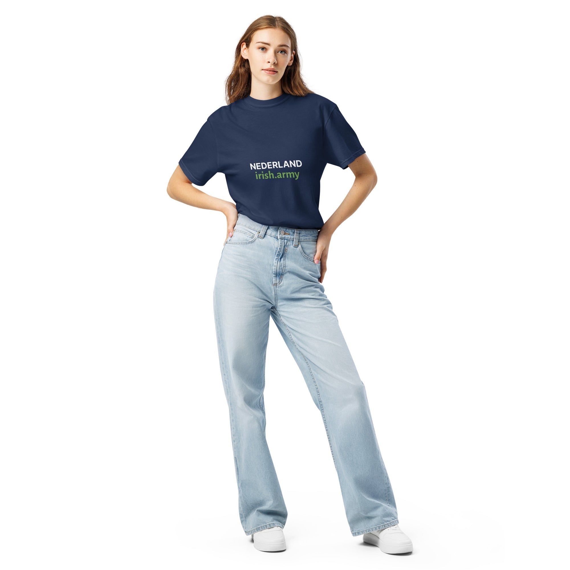 Niederlande – Unisex Garment-dyed Heavyweight T-Shirt