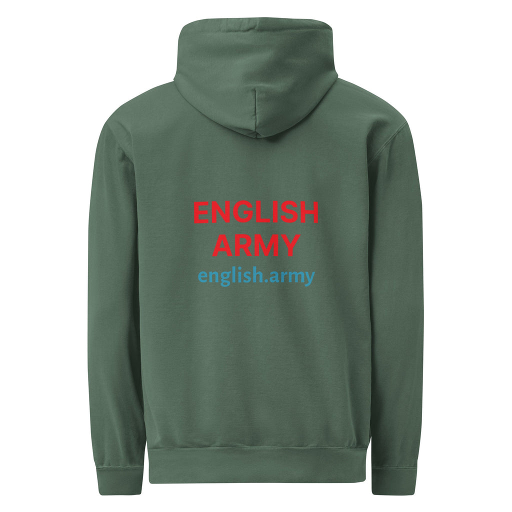 ENGLISH ARMY - Unisex Garment-dyed Hoodie