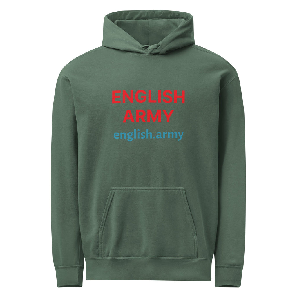 ENGLISH ARMY - Unisex Garment-dyed Hoodie