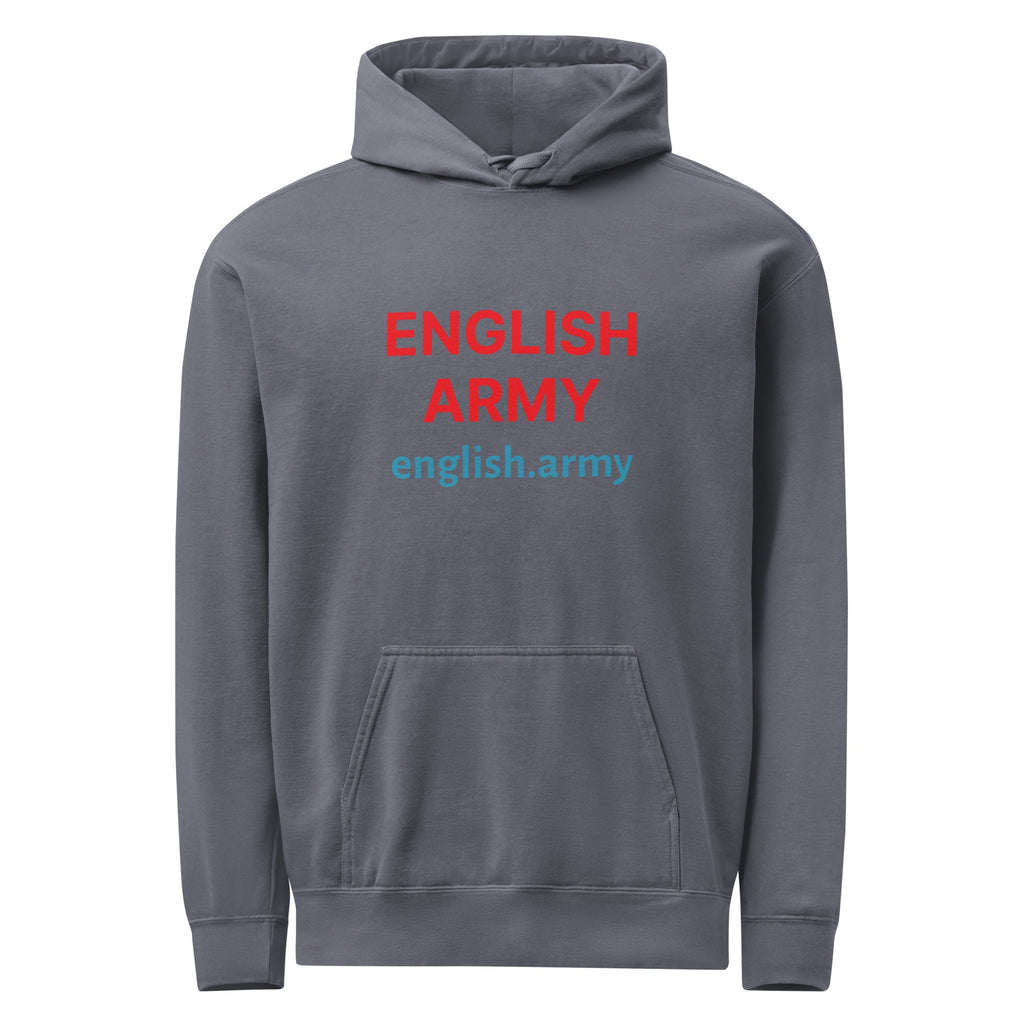 ENGLISH ARMY - Unisex Garment-dyed Hoodie