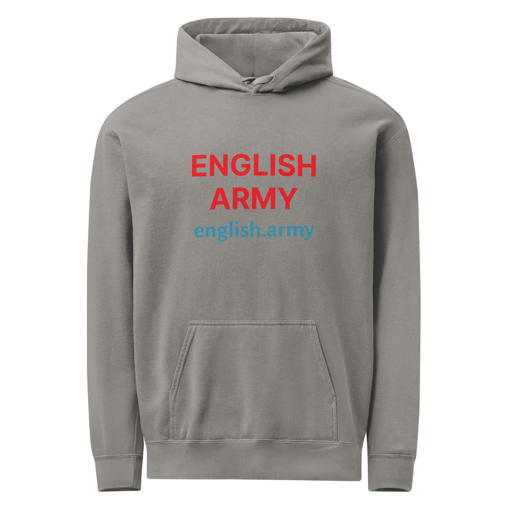 ENGLISH ARMY - Unisex Garment-dyed Hoodie