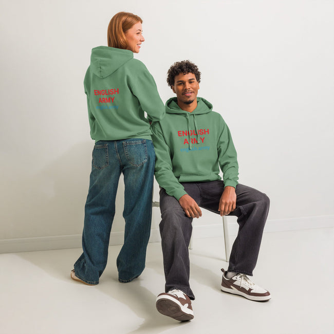 ENGLISH ARMY - Unisex Garment-dyed Hoodie