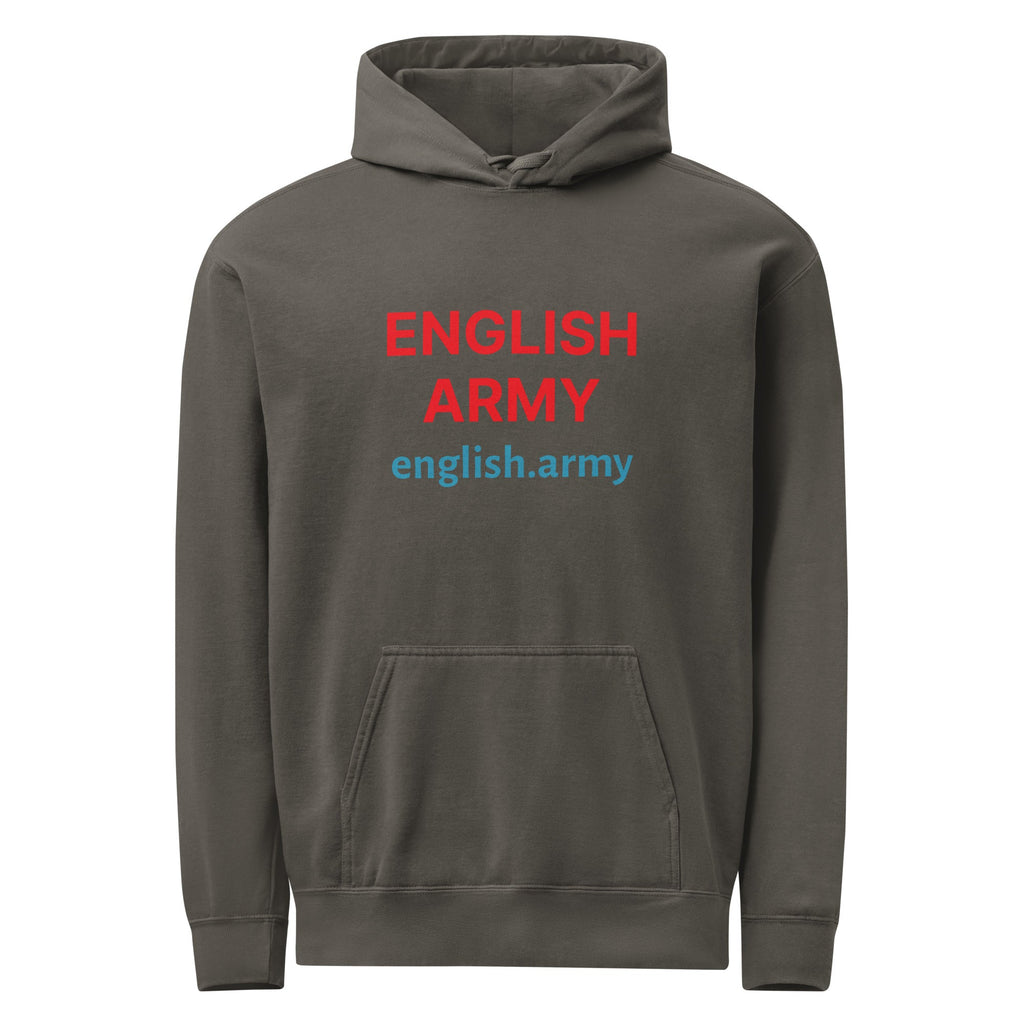 ENGLISH ARMY - Unisex Garment-dyed Hoodie