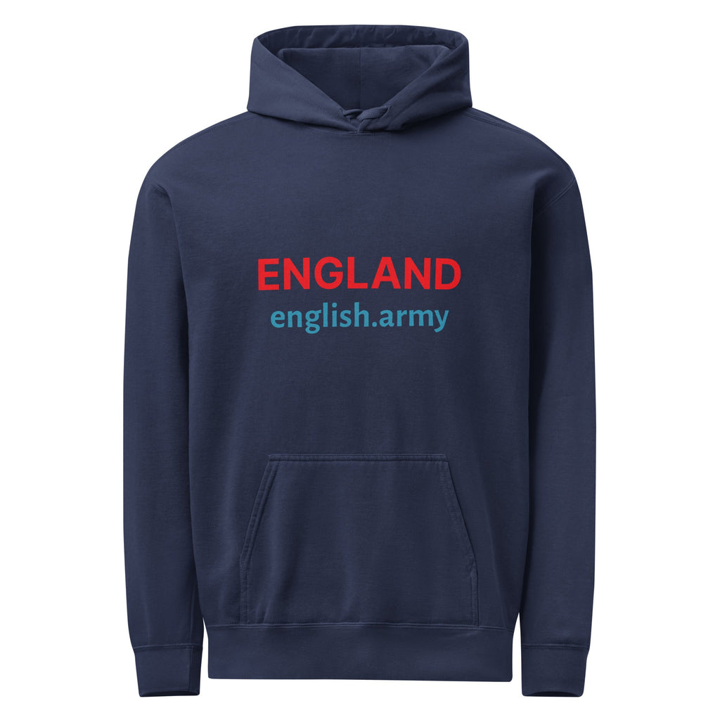 ENGLAND - Unisex Garment-dyed Hoodie