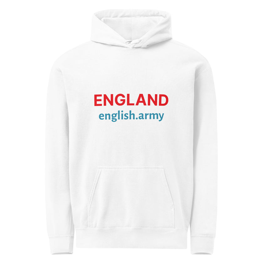 ENGLAND - Unisex Garment-dyed Hoodie