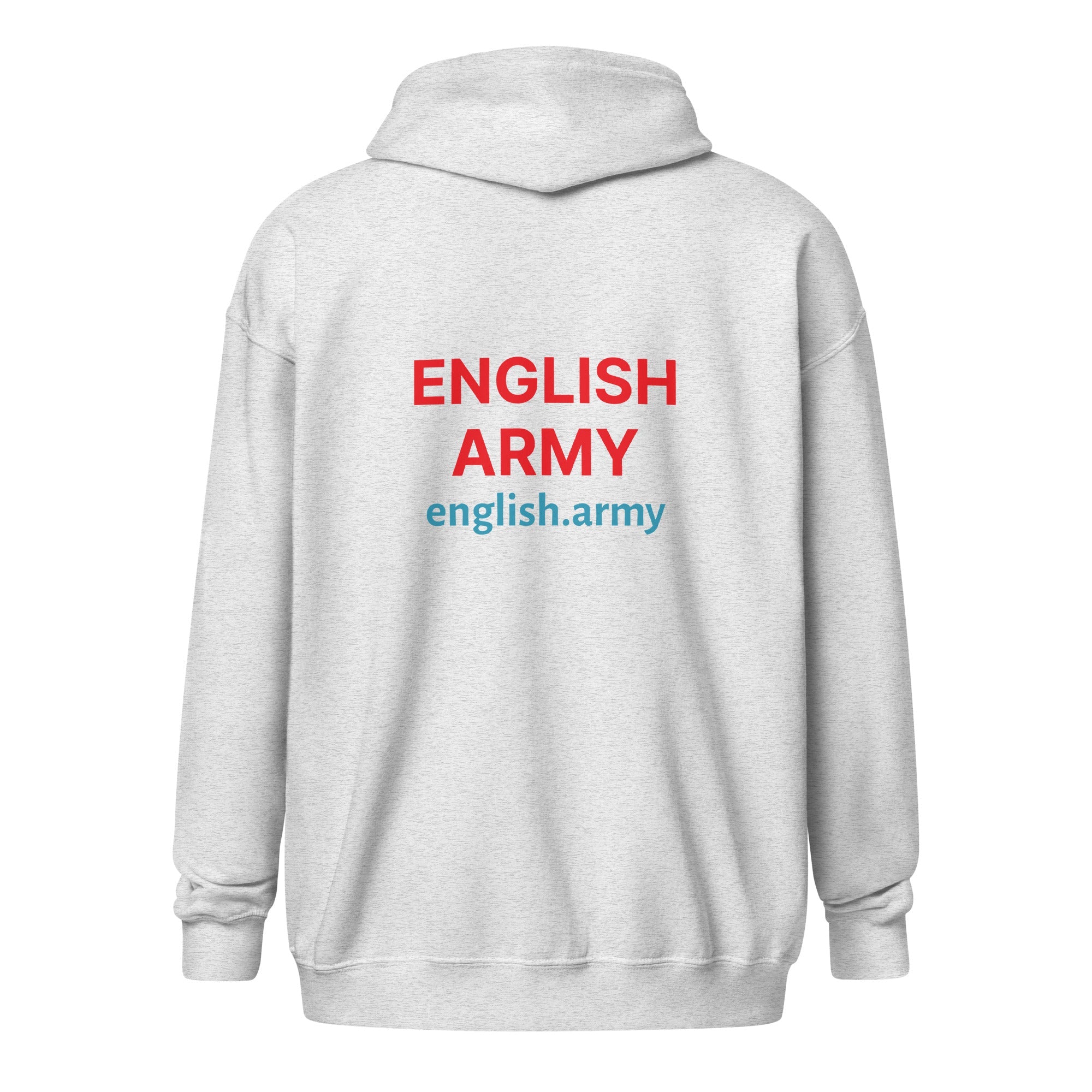 ENGLISH ARMY - Unisex Heavy Blend Zip Hoodie