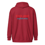 ENGLAND - Unisex Heavy Blend Zip Hoodie