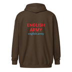 ENGLISH ARMY - Unisex Heavy Blend Zip Hoodie
