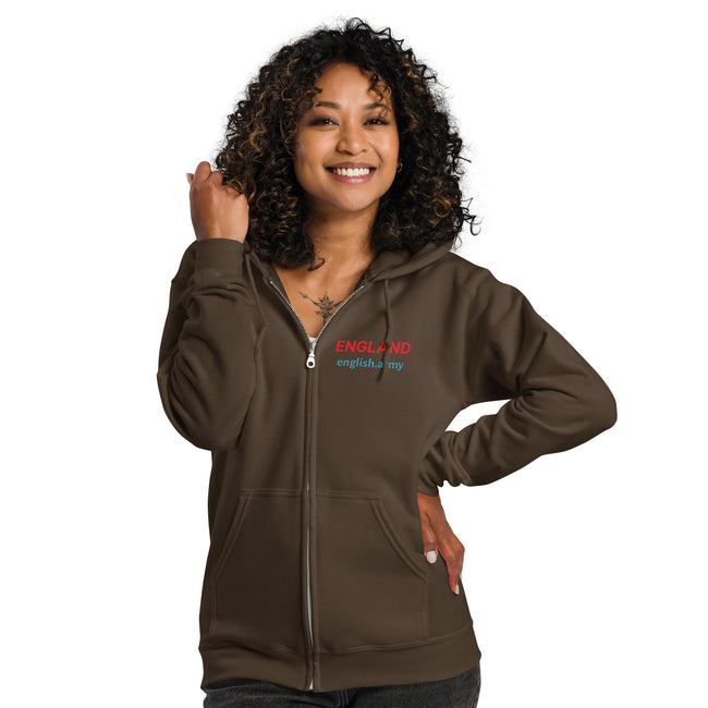 ENGLAND - Unisex Heavy Blend Zip Hoodie