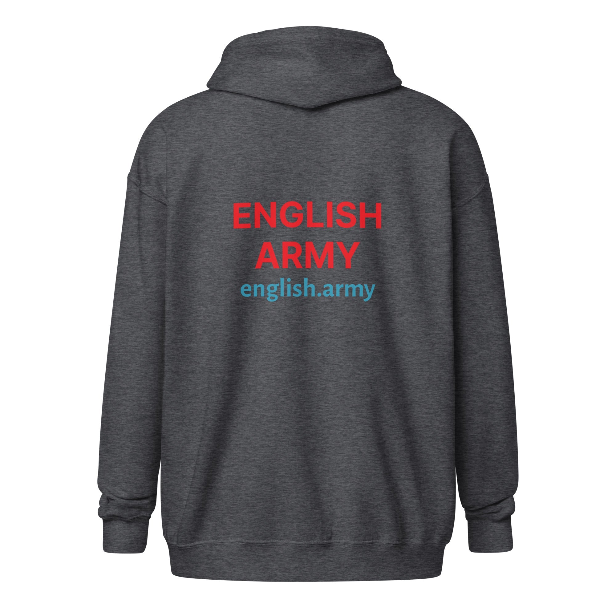 ENGLISH ARMY - Unisex Heavy Blend Zip Hoodie