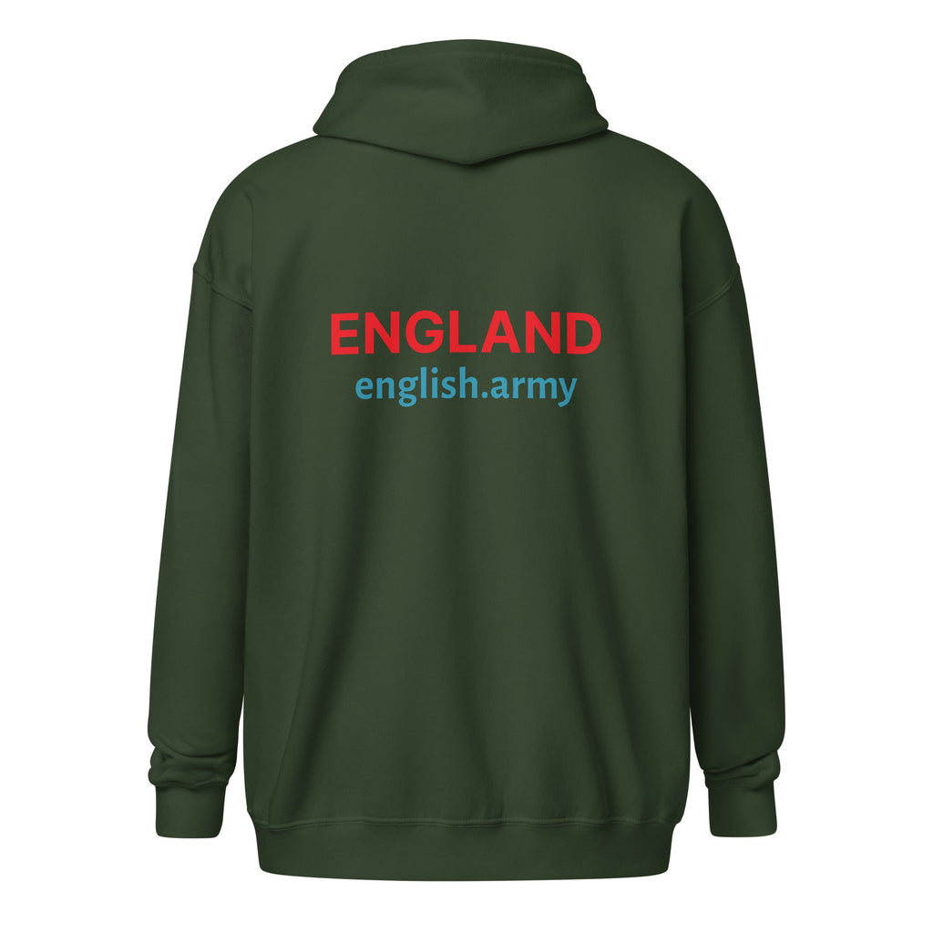 ENGLAND - Unisex Heavy Blend Zip Hoodie