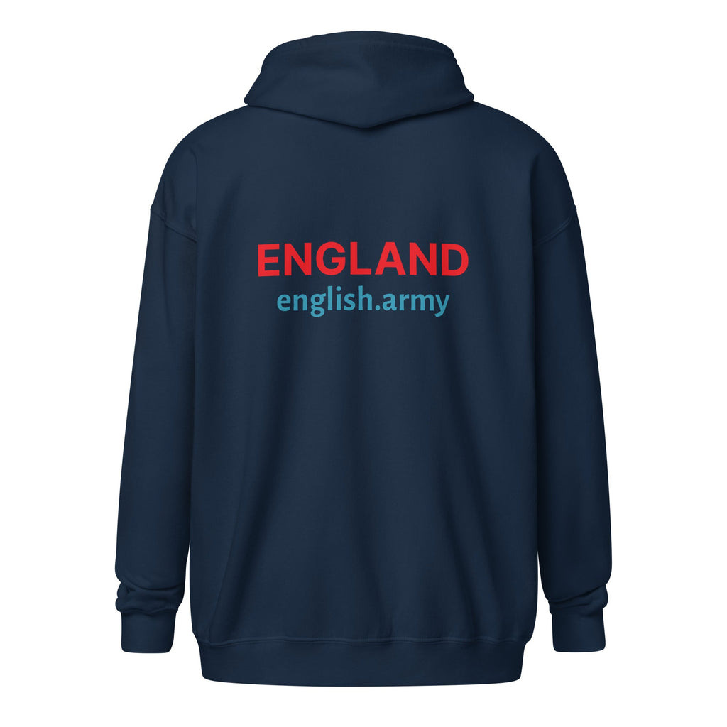 ENGLAND - Unisex Heavy Blend Zip Hoodie