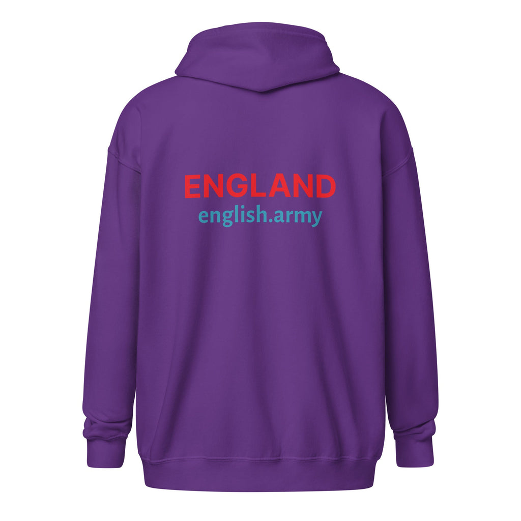ENGLAND - Unisex Heavy Blend Zip Hoodie