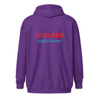 ENGLAND - Unisex Heavy Blend Zip Hoodie