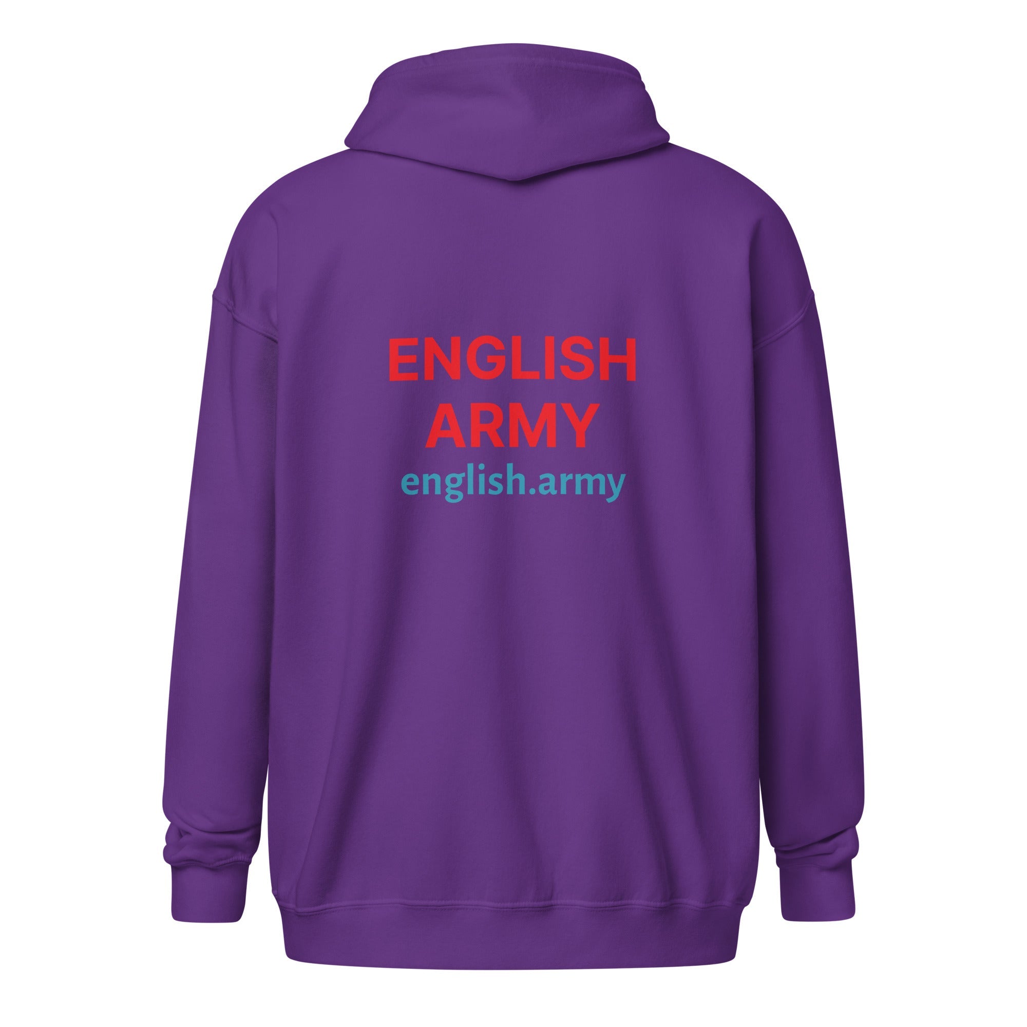 ENGLISH ARMY - Unisex Heavy Blend Zip Hoodie