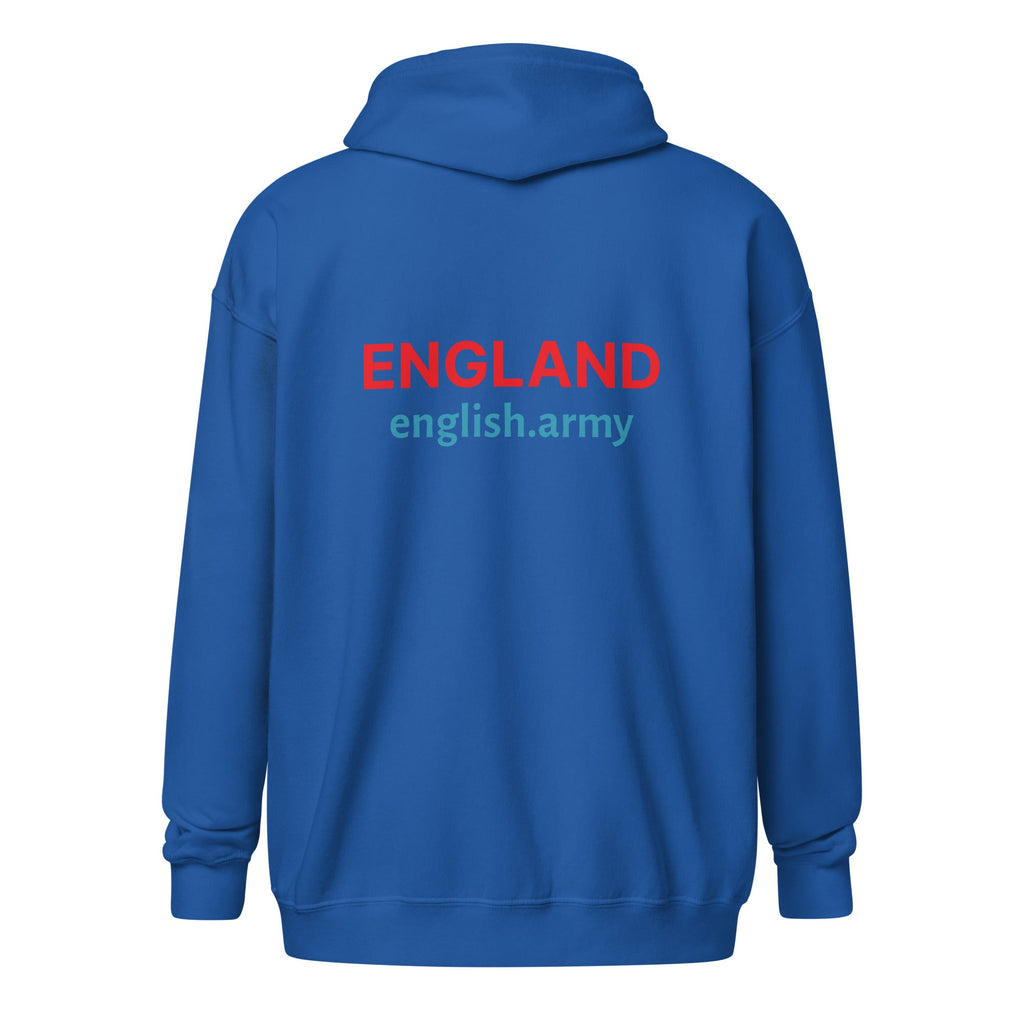 ENGLAND - Unisex Heavy Blend Zip Hoodie