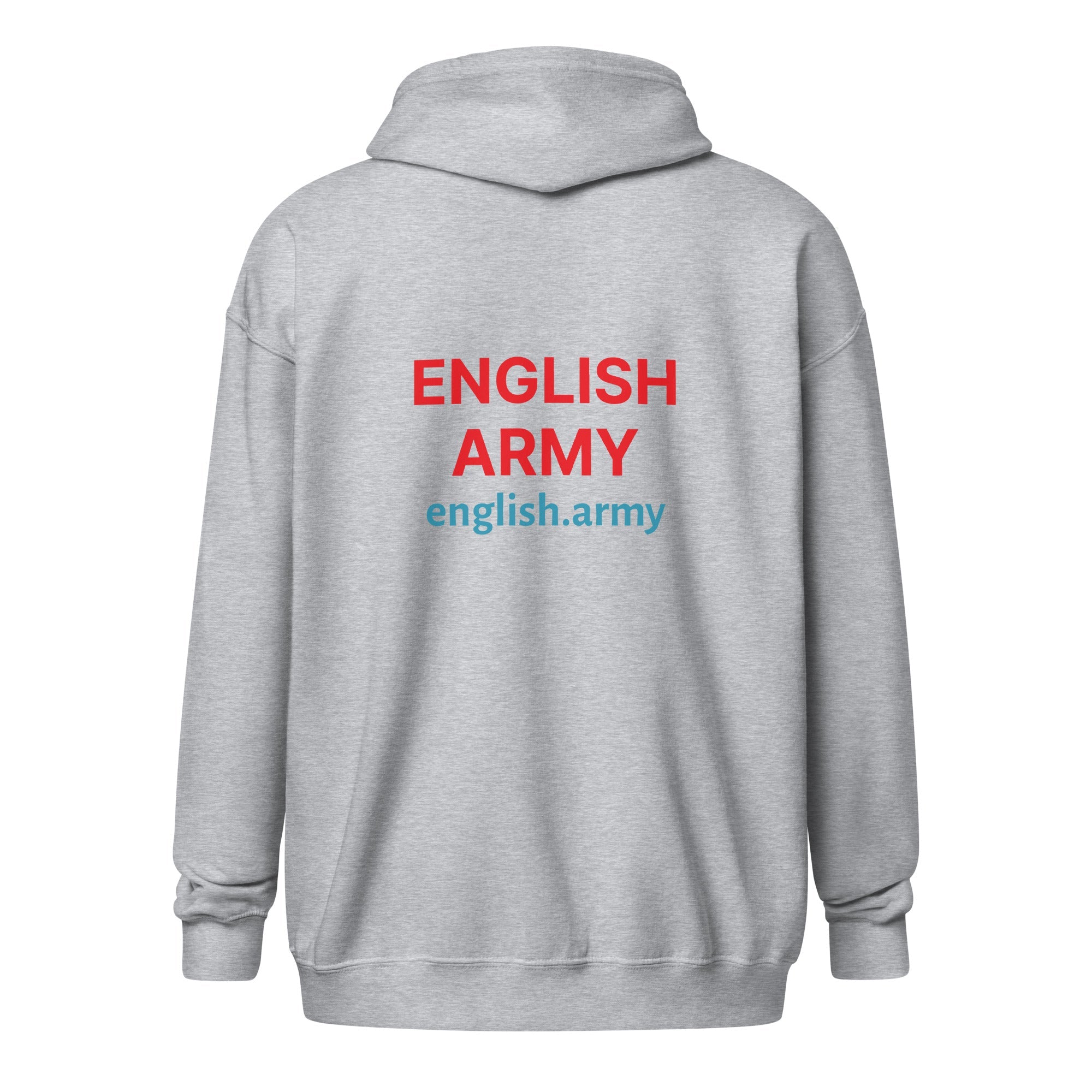ENGLISH ARMY - Unisex Heavy Blend Zip Hoodie