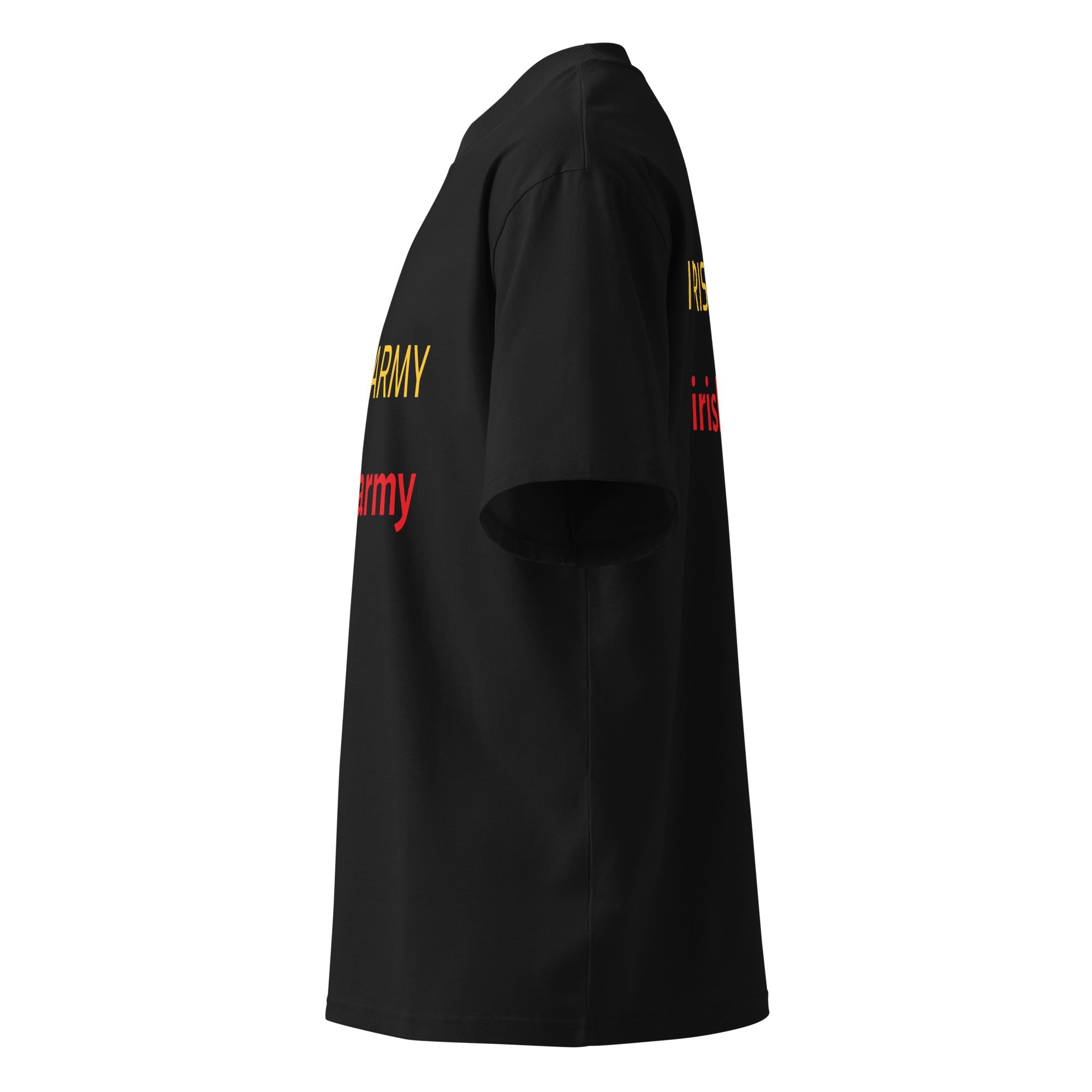 Irish Army - Unisex Organic Oversized High Neck T-shirt