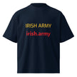 Irish Army - Unisex Organic Oversized High Neck T-shirt